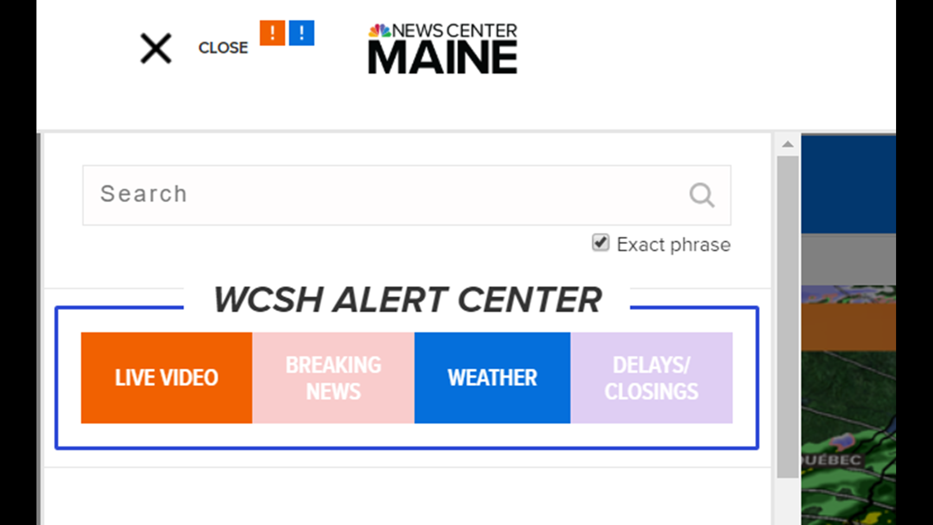 Find closings and delays on the NEWS CENTER Maine app and website