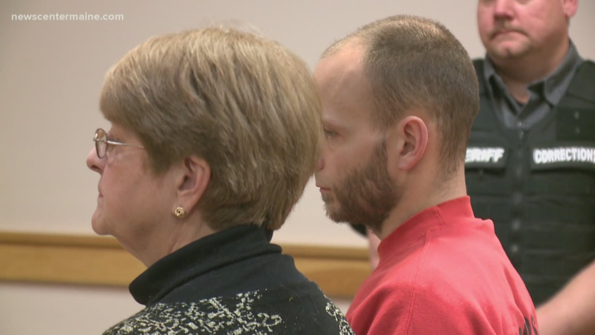 Man accused of shooting a Waterville police officer appears in court