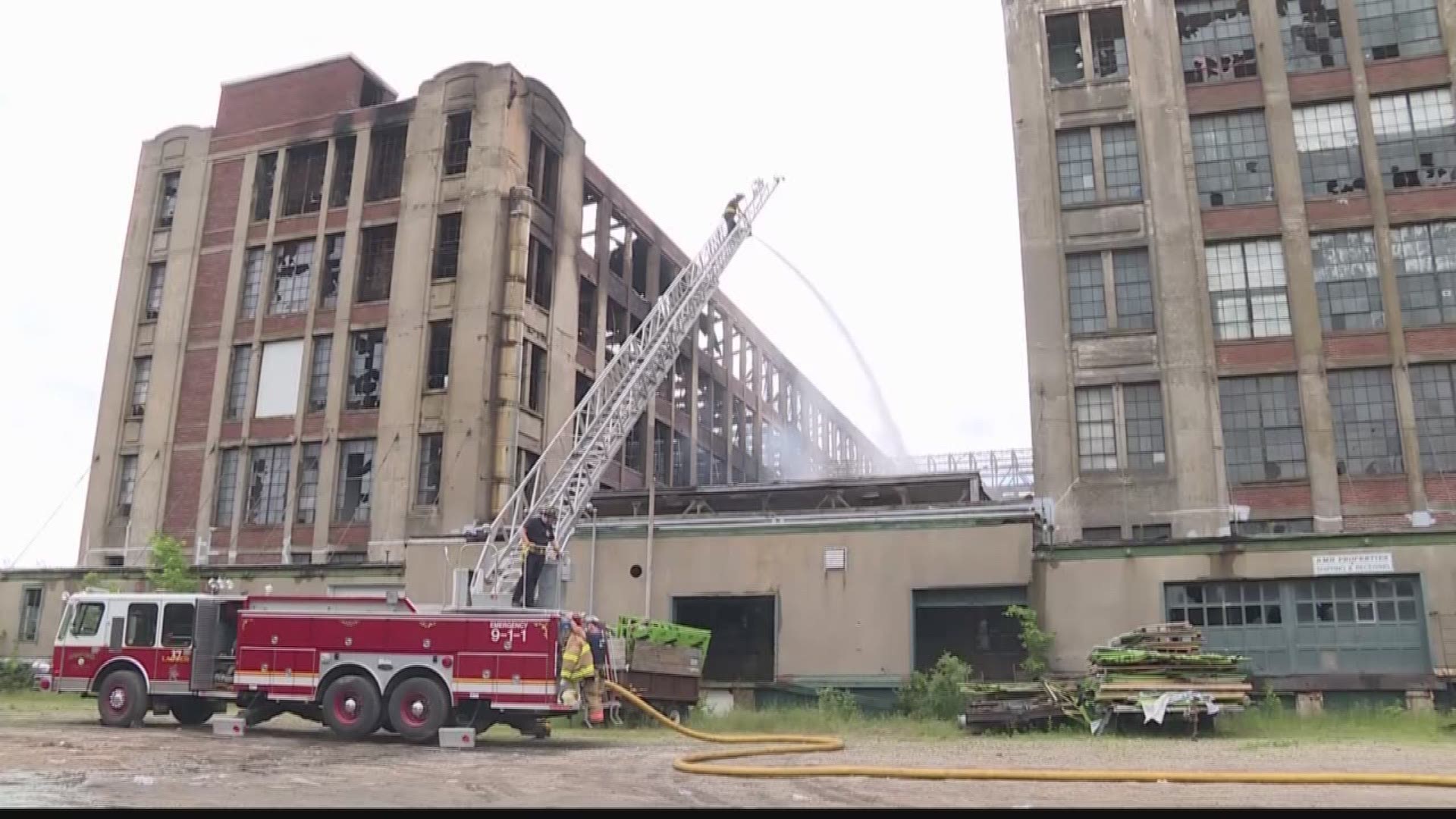 The Sanford Mill is still not safe to go inside.