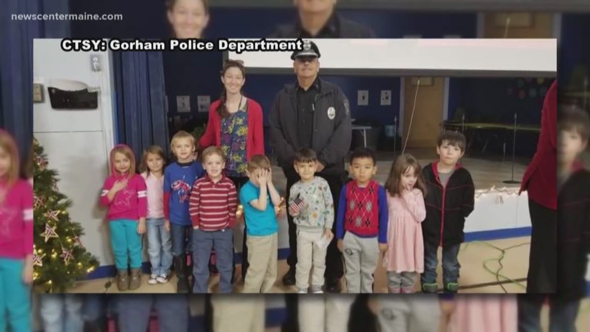 The Gorham police department is mourning the sudden death of one of their own.