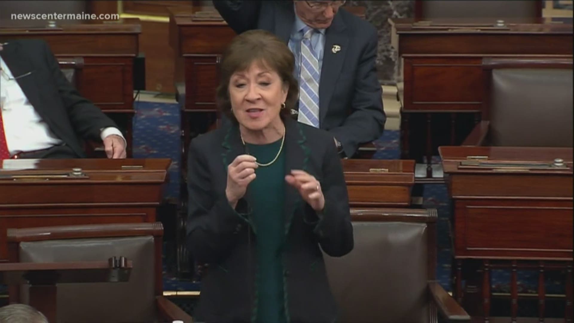 Sen. Collins speaks out against 'partisan delay tactics' she feels are blocking emergency coronavirus economic package