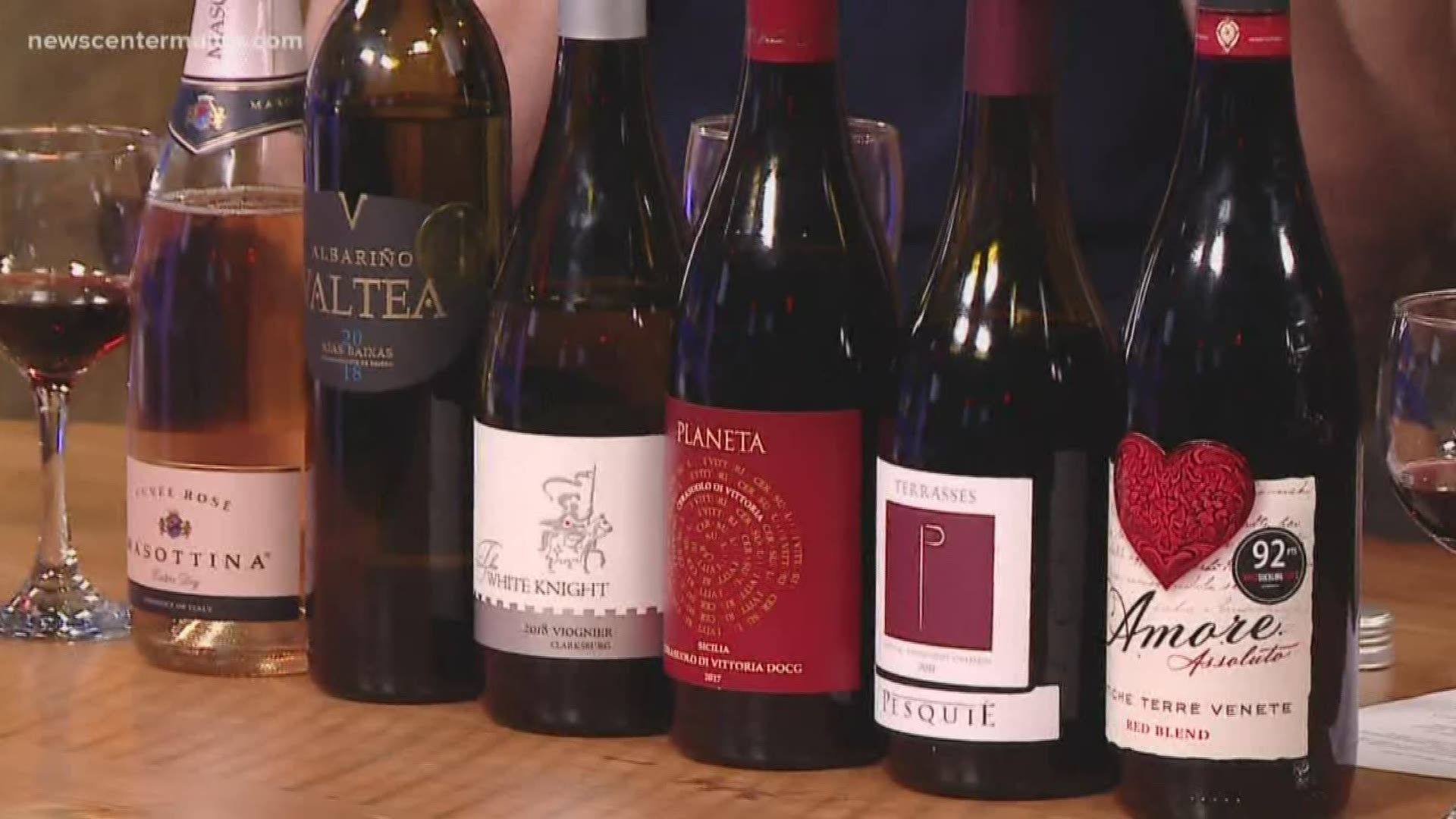 We look at a variety of wines for your Valentine's Day.
