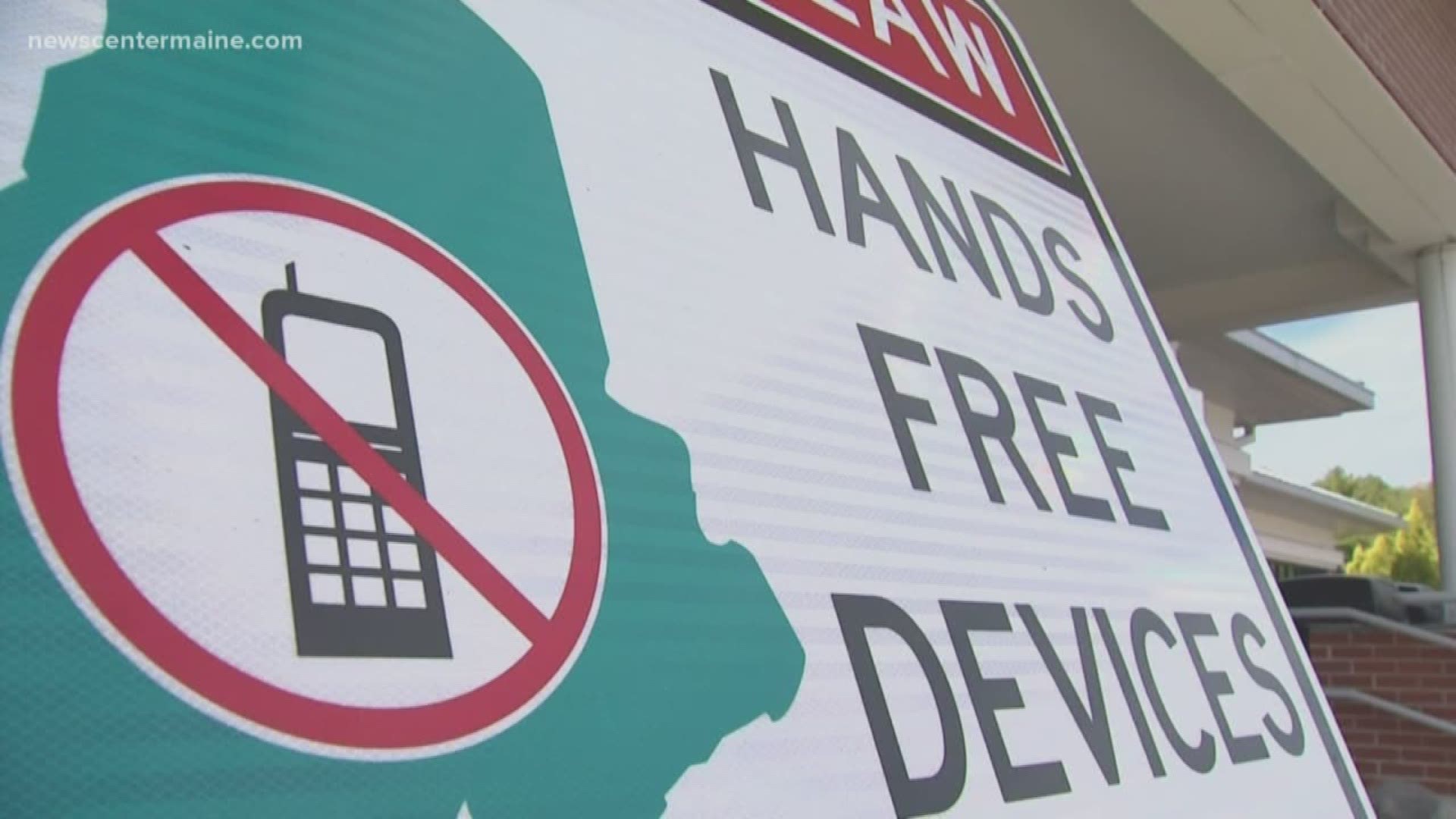 The law that prohibits the use of hand-held phones and other devices while driving went into effect last week