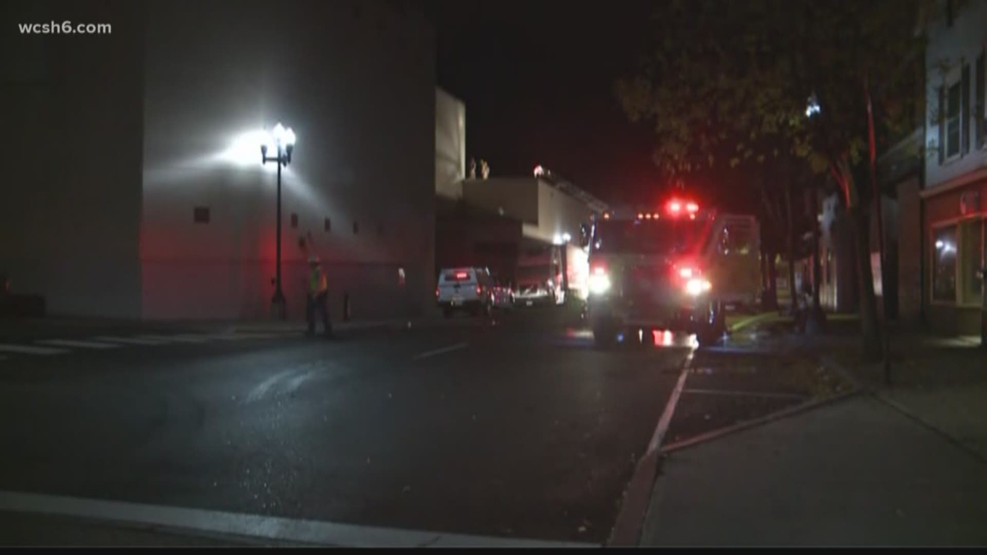Fire at LePage's Bakery in Lewiston