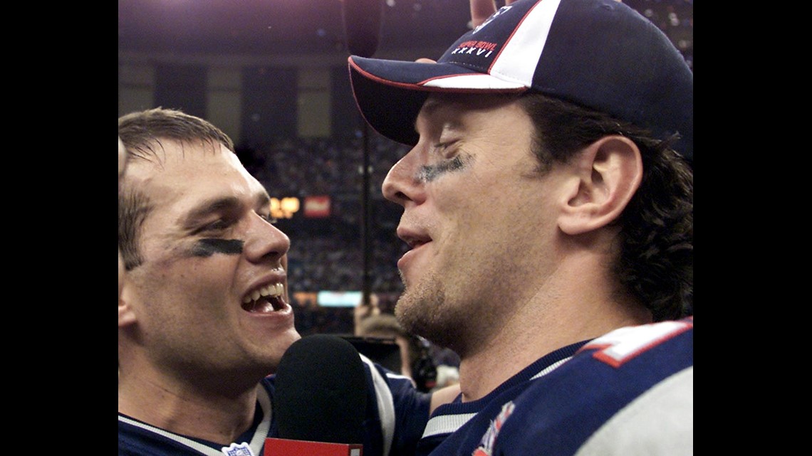 Tom Brady Chugs Beer, Flaunts 6 Rings at Patriots Super Bowl Party