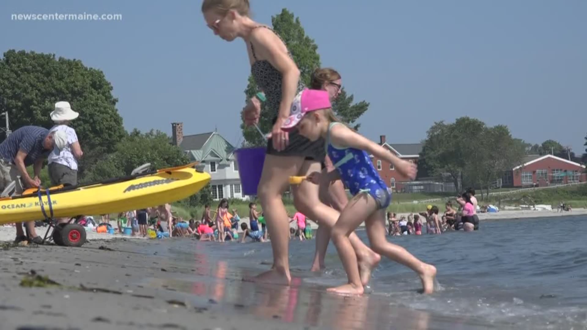 State officials are pushing back on a national report that listed dozens of Maine beaches as unsafe for swimming.