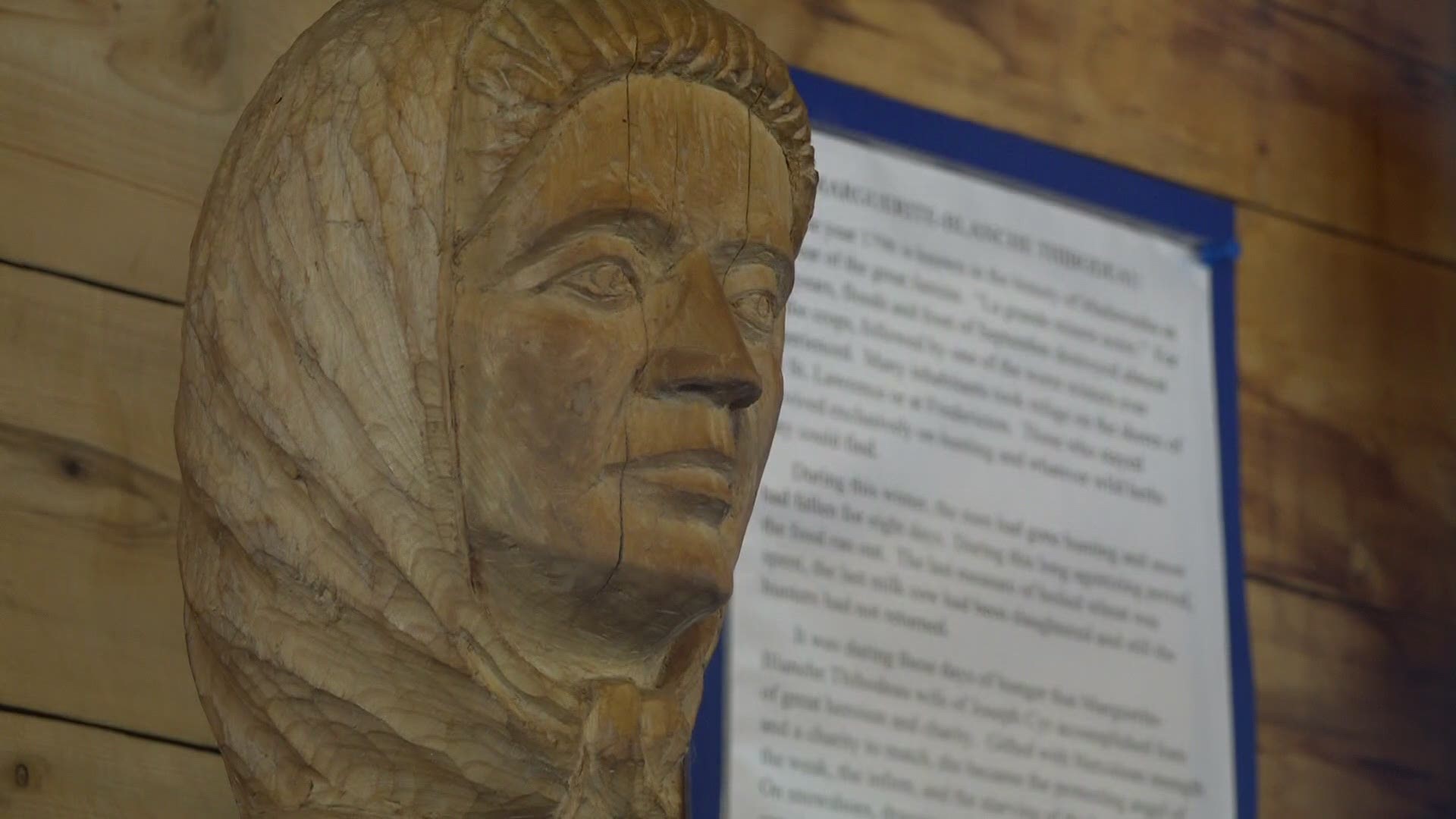 The museum commemorates Tante Blanche, a French-Acadian woman who did what she could to help her community in the midst of famine.