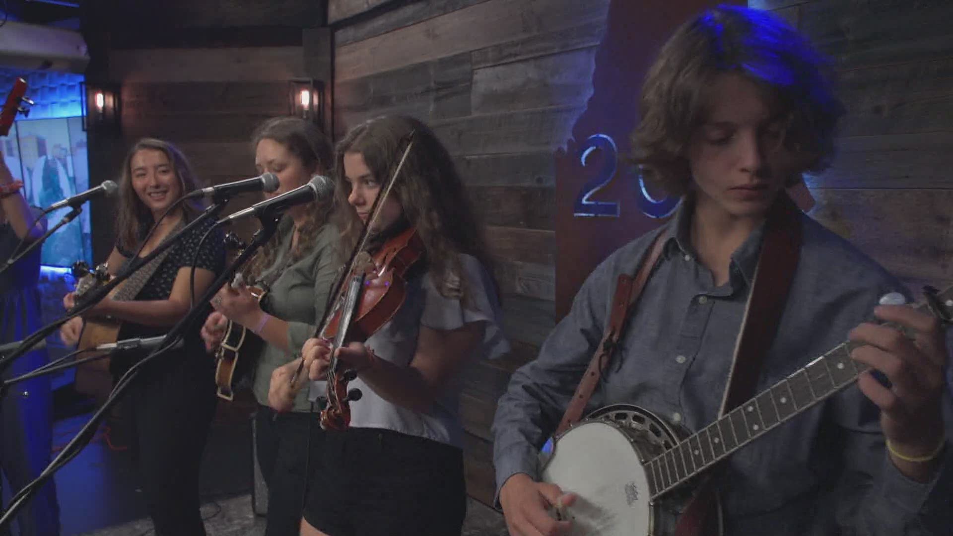 These young musicians love to play classic Americana.