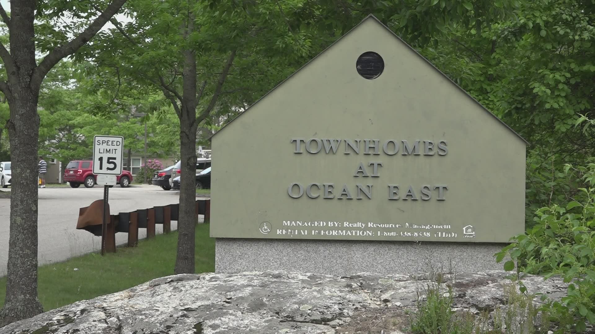 Callers reported several shots being fired around 11 PM at the Ocean East Townhomes apartment complex.