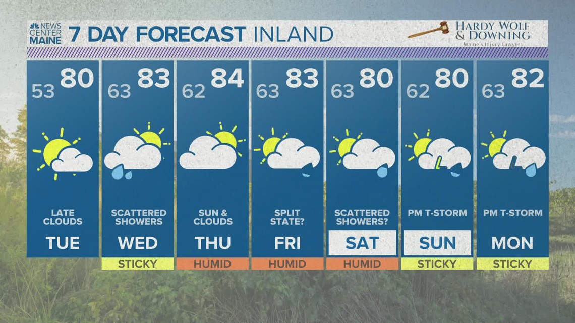Maine Metro Interactive Radar on WCSH in Maine