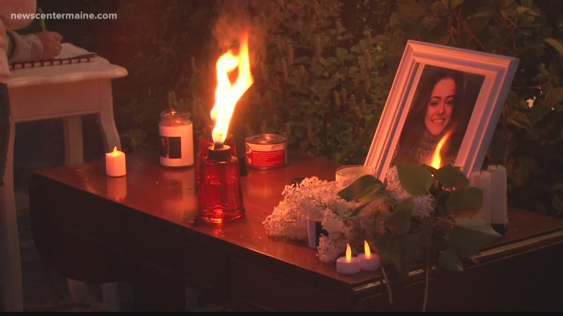 Candlelight vigil held for Mikaela Conley