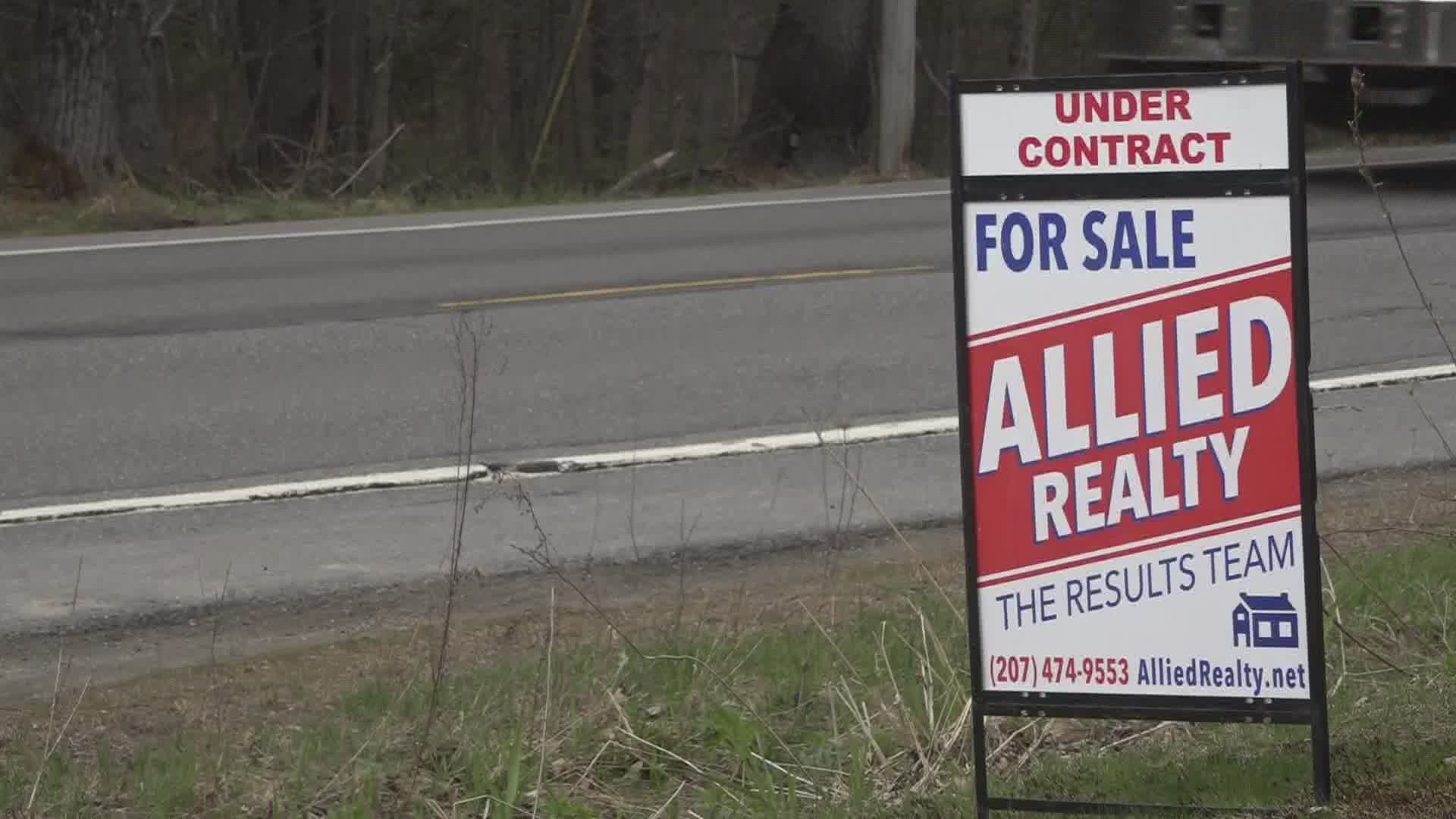 With home prices on the rise, some Mainers in more rural counties are packing up and selling much sooner than they were planning.