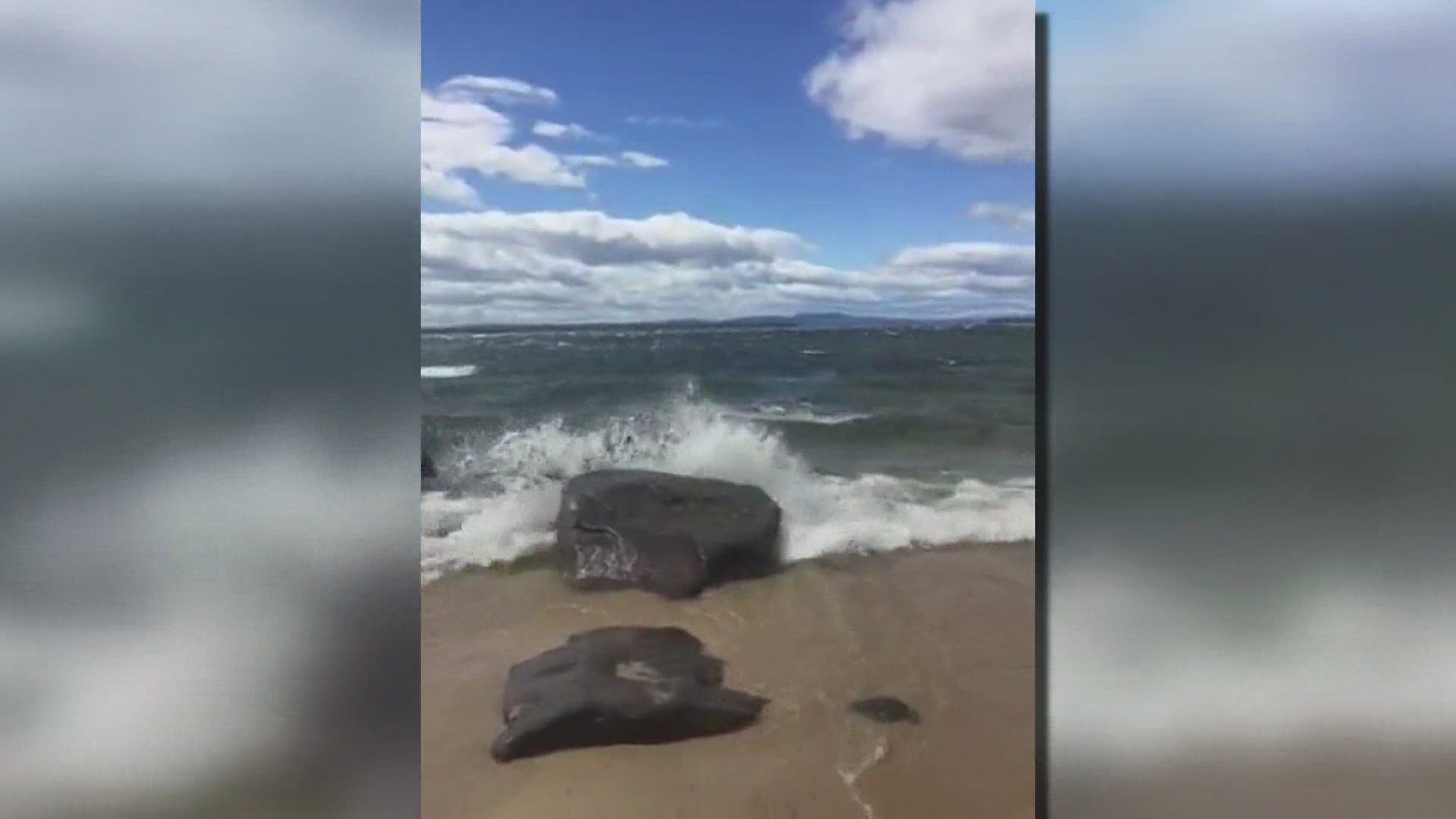 A Brunswick man has die while tubing on Sebago Lake near New Cove Place.
