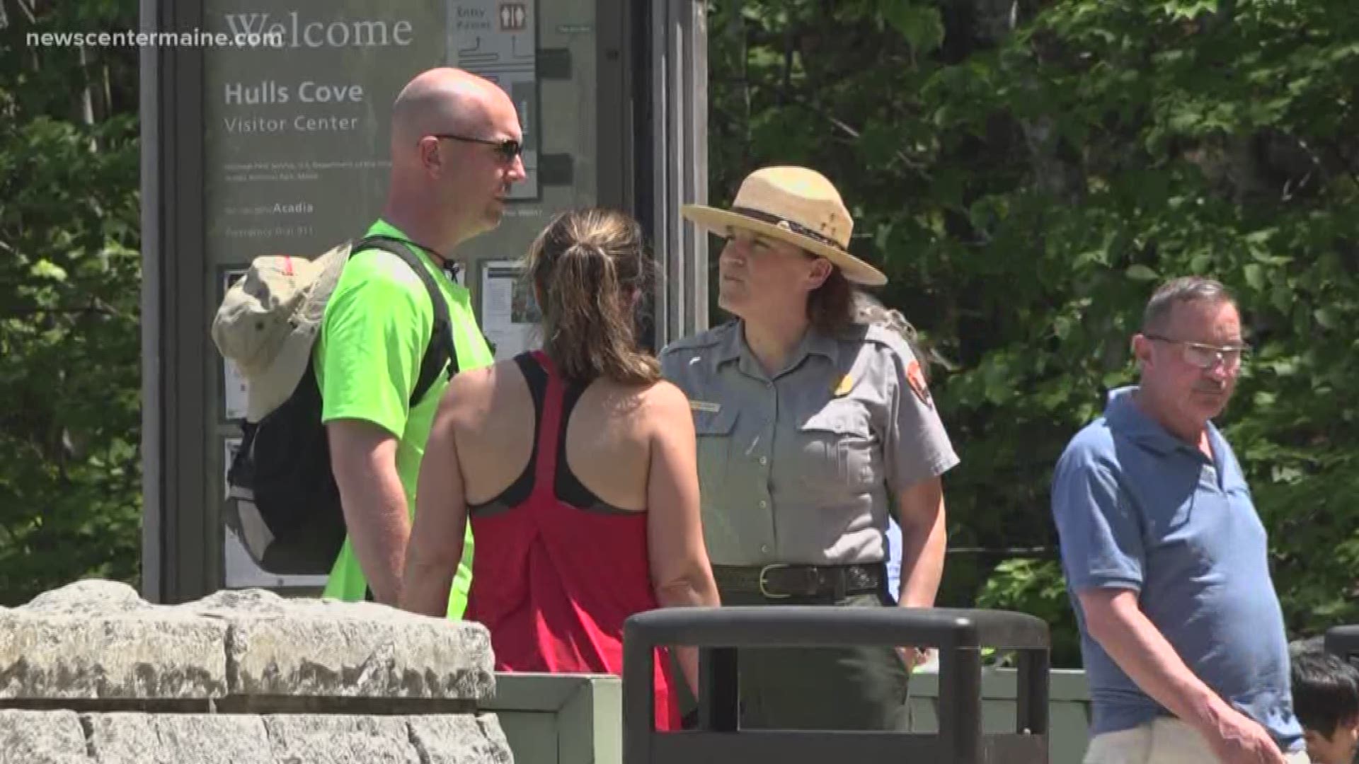 The Fourth of July kicks off a busy summer tourist season at Acadia National Park.