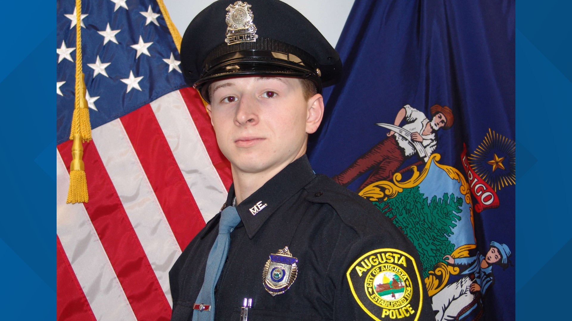Augusta Police Officer Sebastian Guptill was placed on administrative leave.