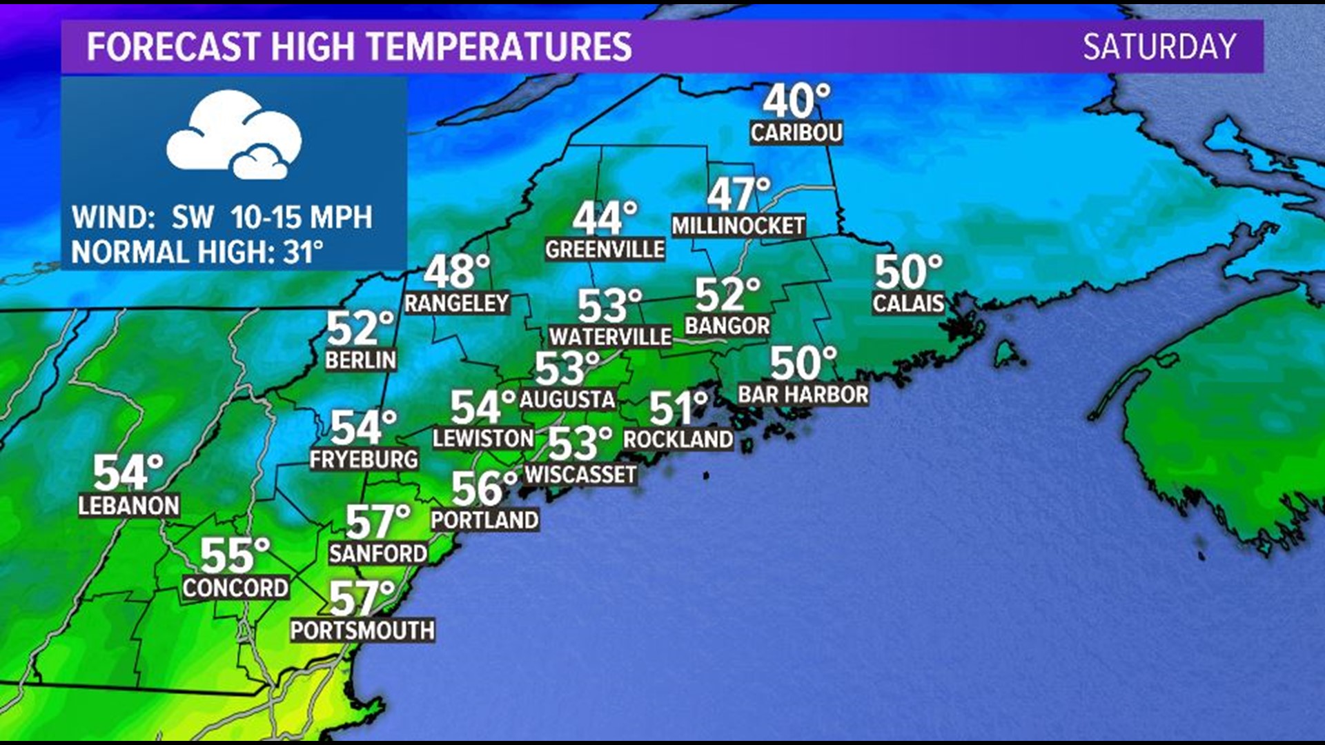 Hot to cold: Record warmth Saturday, ice and snow Sunday in Maine ...