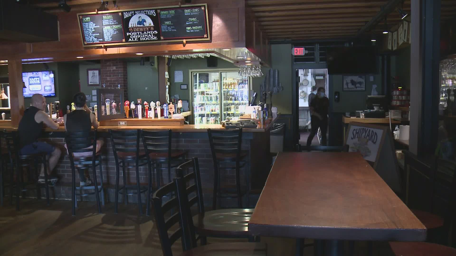 Bar reopenings delayed across Maine amid COVID-19 spread concerns