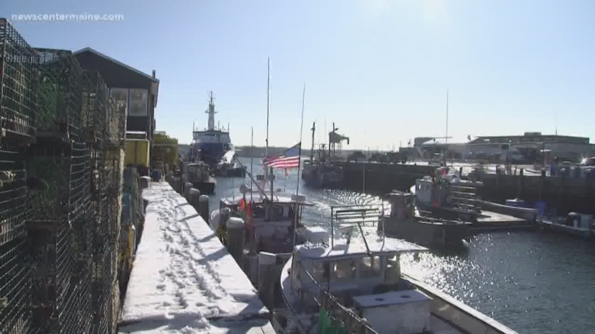 Leaders of Maine's largest city decide to freeze any new construction in an area fishermen have depended on for generations.
In a unanimous vote last night, Portland city council passed a 6-month moratorium -- and announced plans to create a task force.