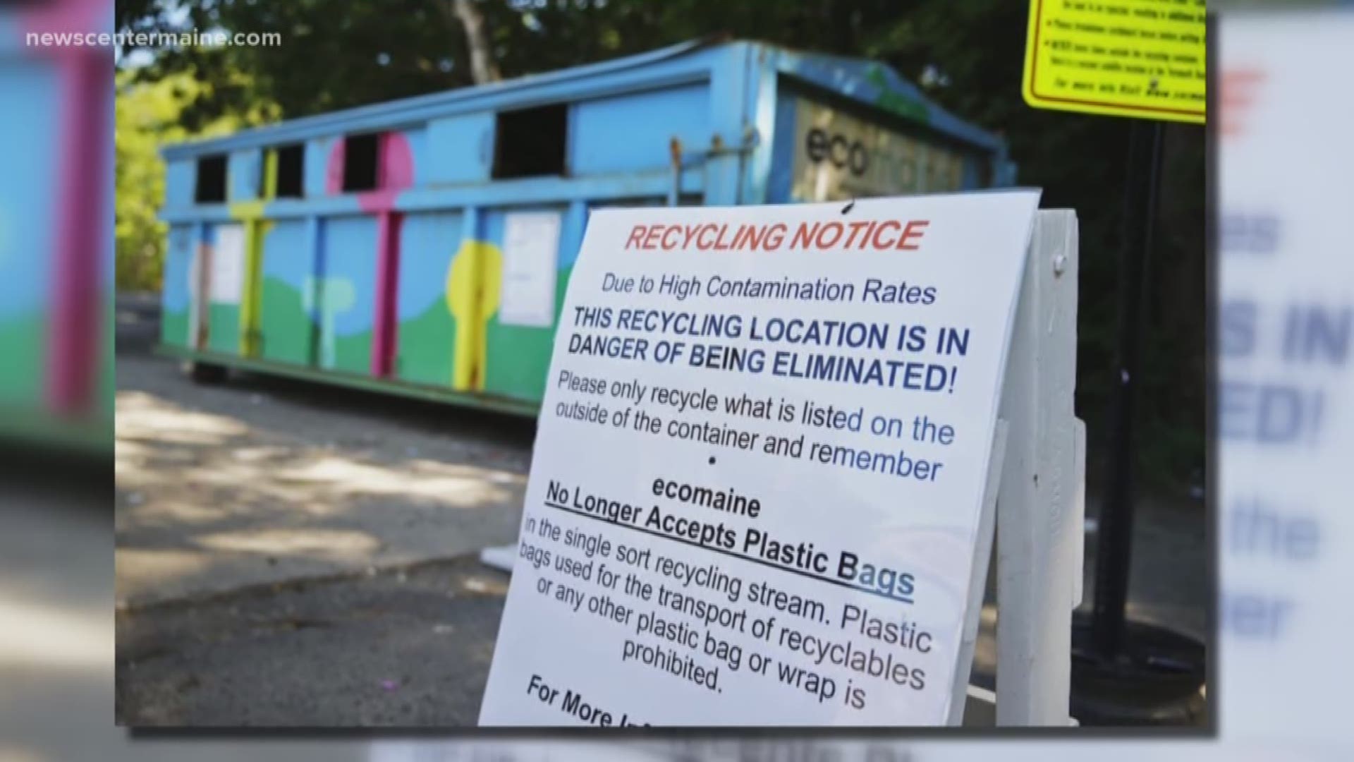 Ecomaine recycling in jeopardy
