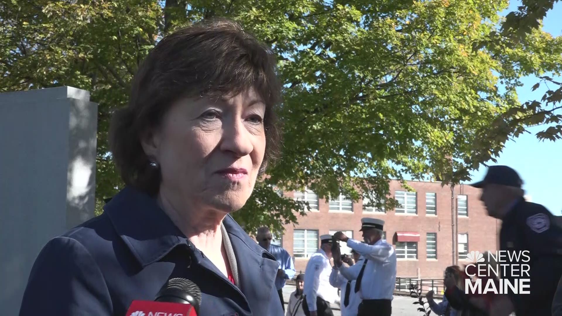 Sen. Susan Collins weighs in on President Trump's call for foreign investigations on former VP Joe Biden and son.