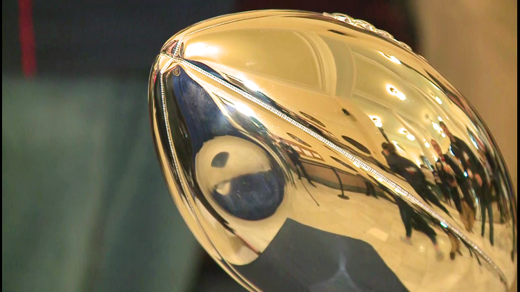 The story behind the dent in the Super Bowl LIII Lombardi trophy