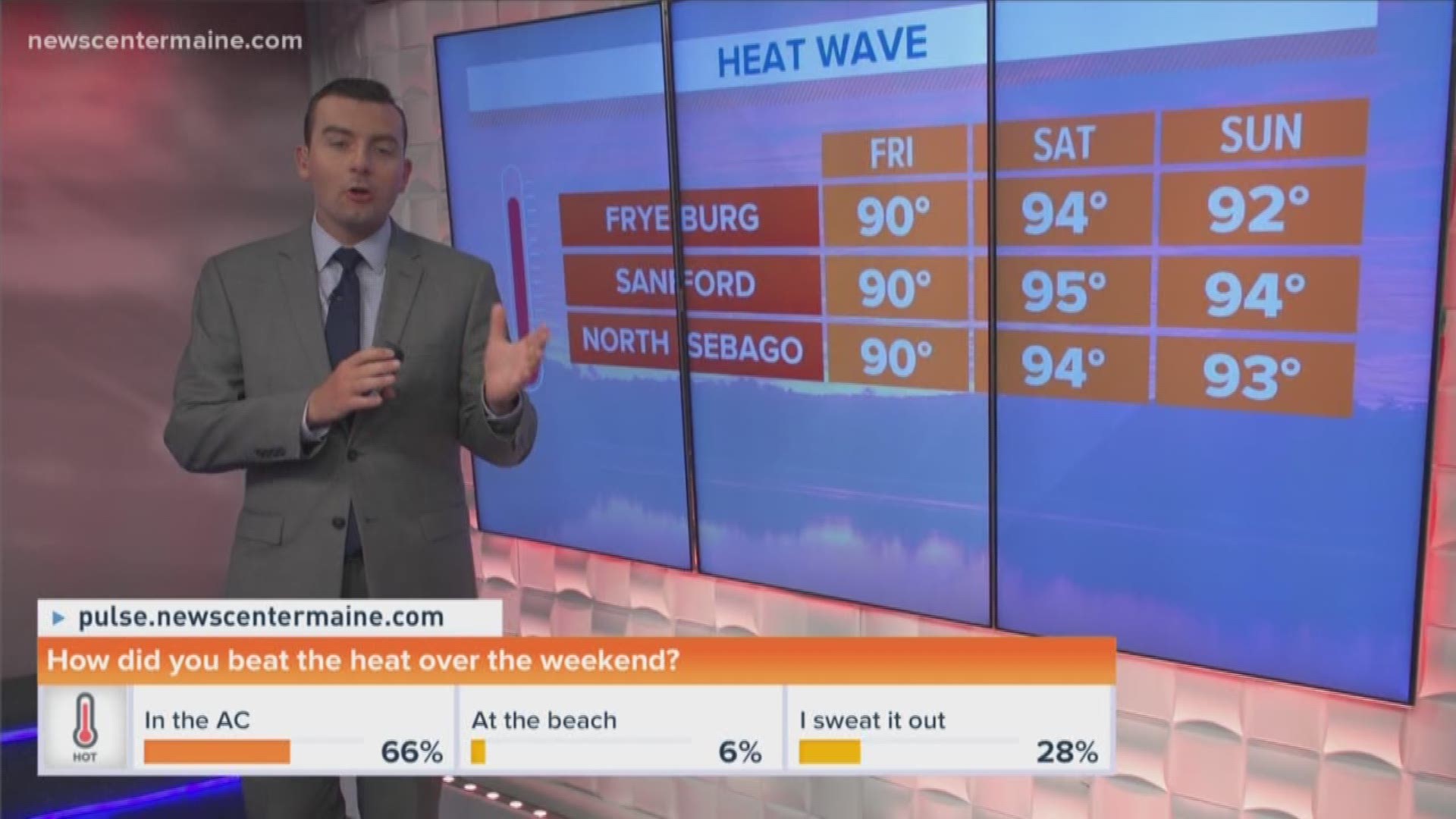 It's officially a heat wave in western Maine. Meteorologist Ryan Breton breaks down the numbers.