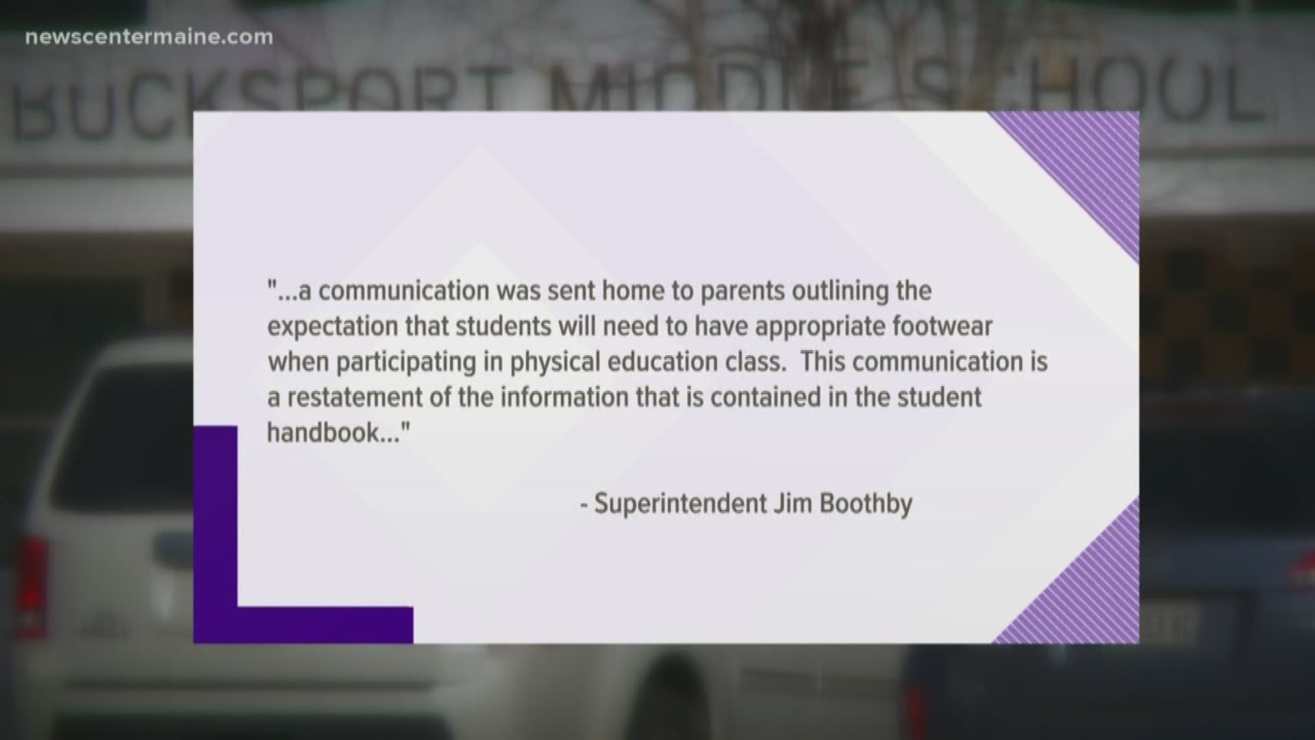 Parents upset over rules for school's new gym