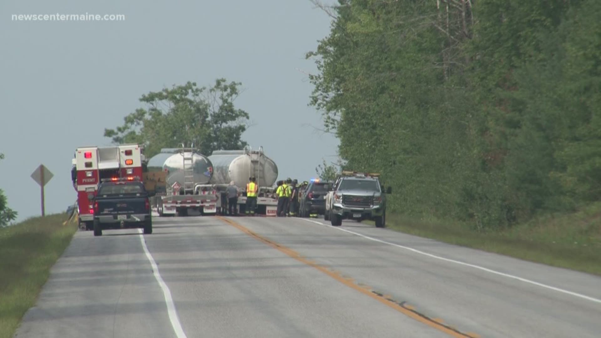 Fatal crash involving fuel truck closes Gorham Bypass | newscentermaine.com