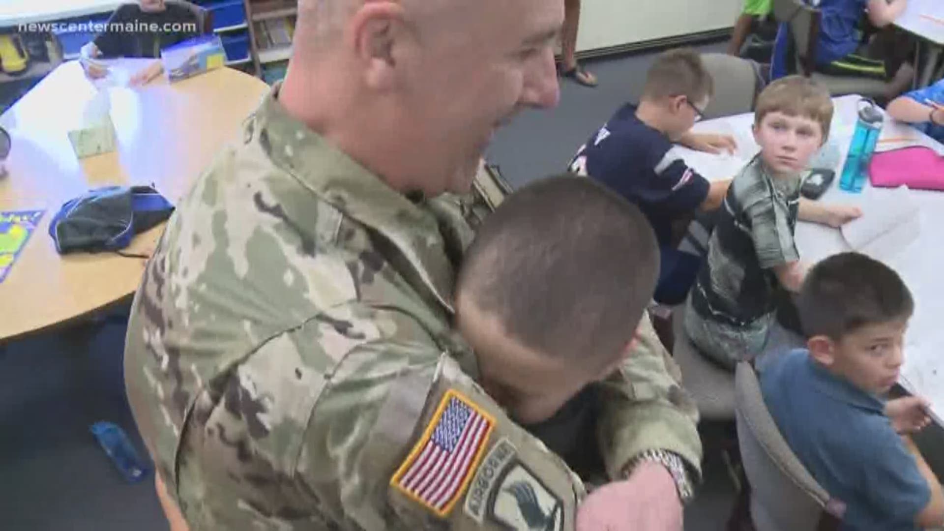 NOW- MILITARY DAD SURPRISE 