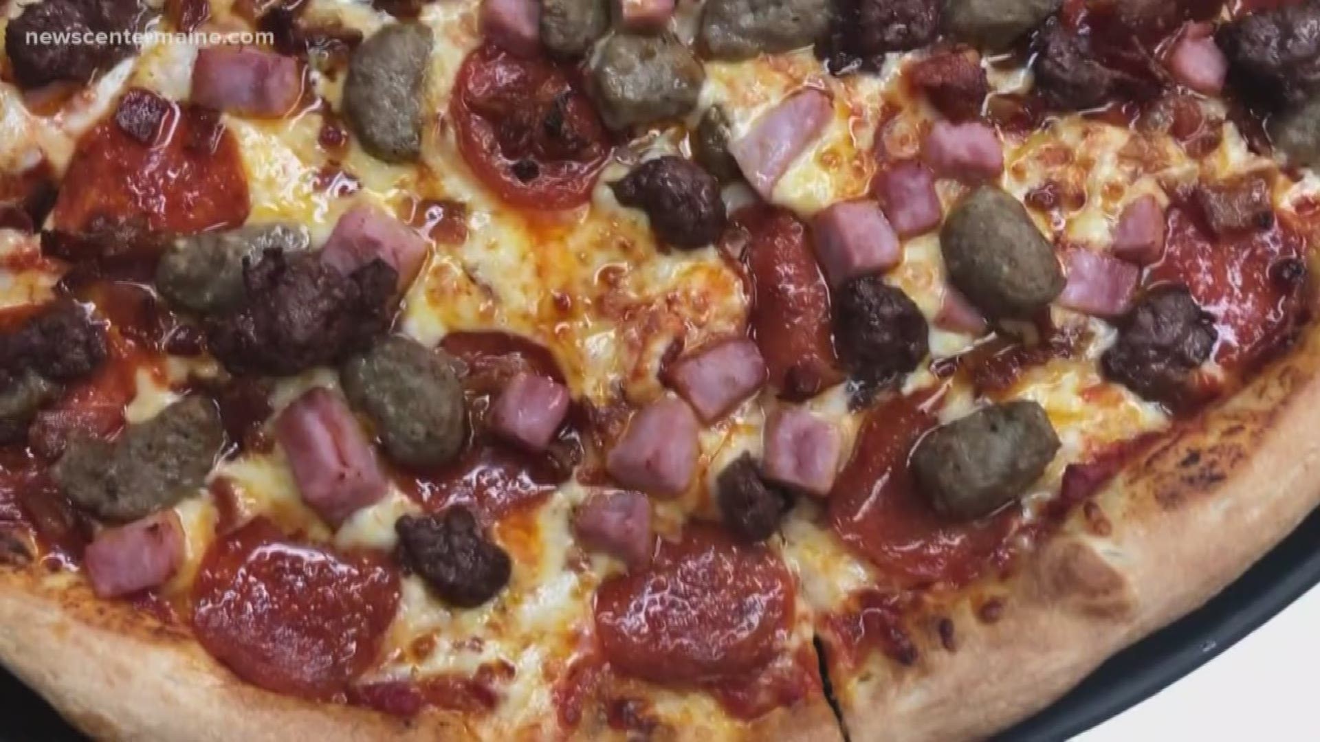 "The Penalty Box" in Damariscotta serves up a pizza called the "Big Bad Bruin"