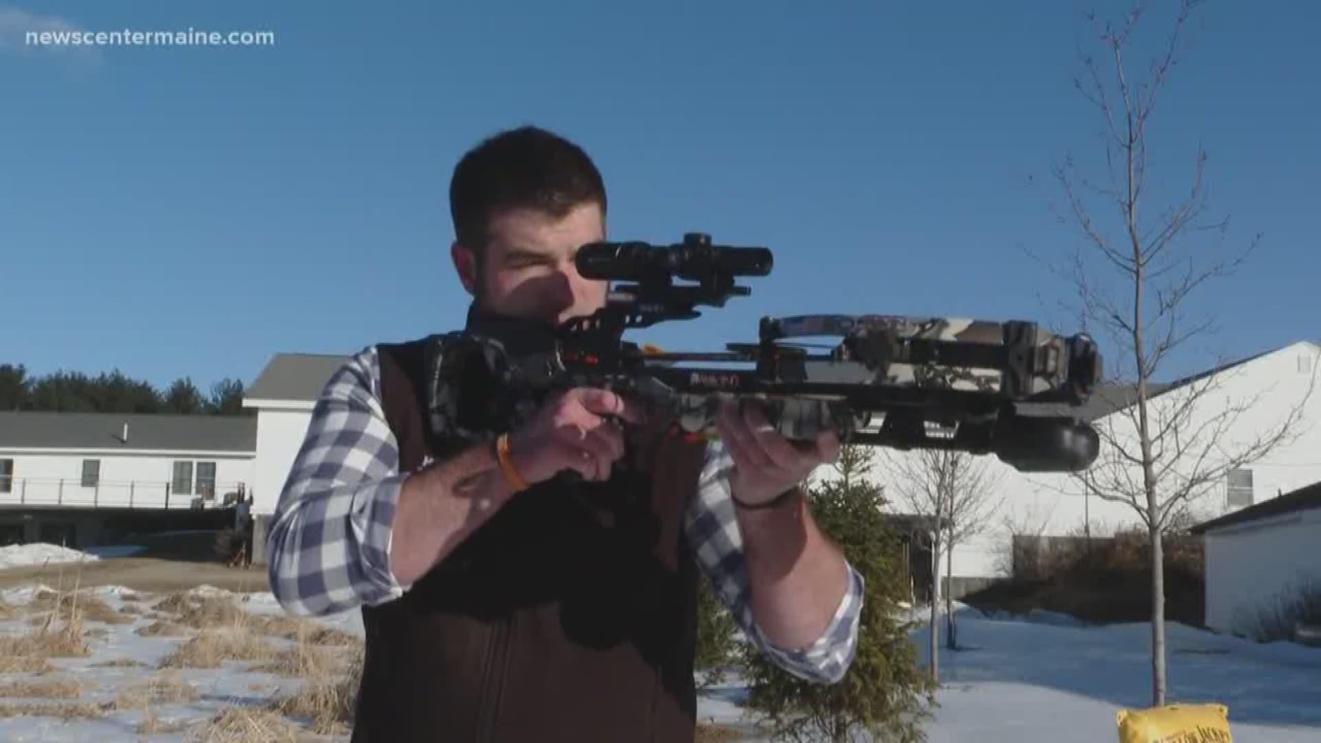 Crossbow hunters are asking Maine legislators to pass a bill allowing for crossbow use during archery season.