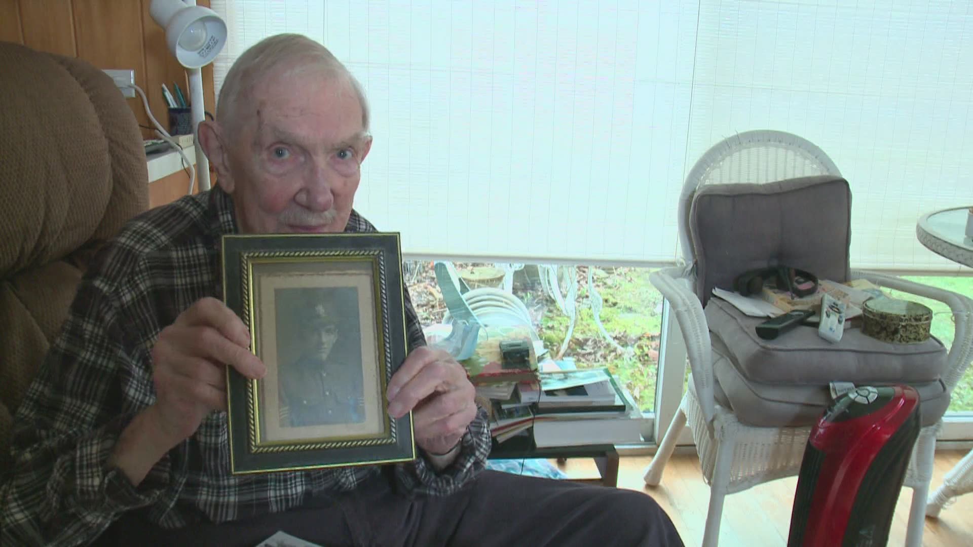 Don Carrigan checks in with Bob Howell, a veteran of World War II.
