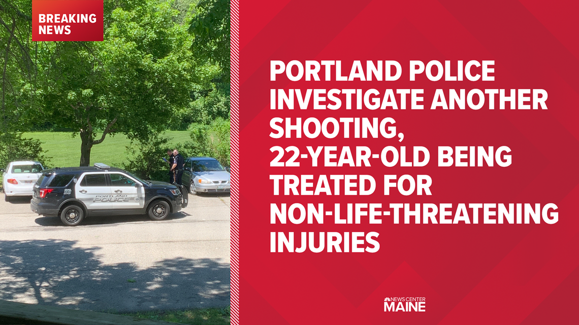 Portland, Maine police investigate nonfatal shooting