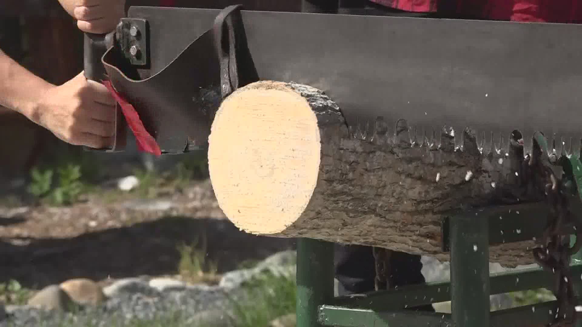 2020 marks the 25th year in business for the Great Maine Lumberjack Show in Trenton. With new measures, staff members have found a way to stay open during COVID-19.