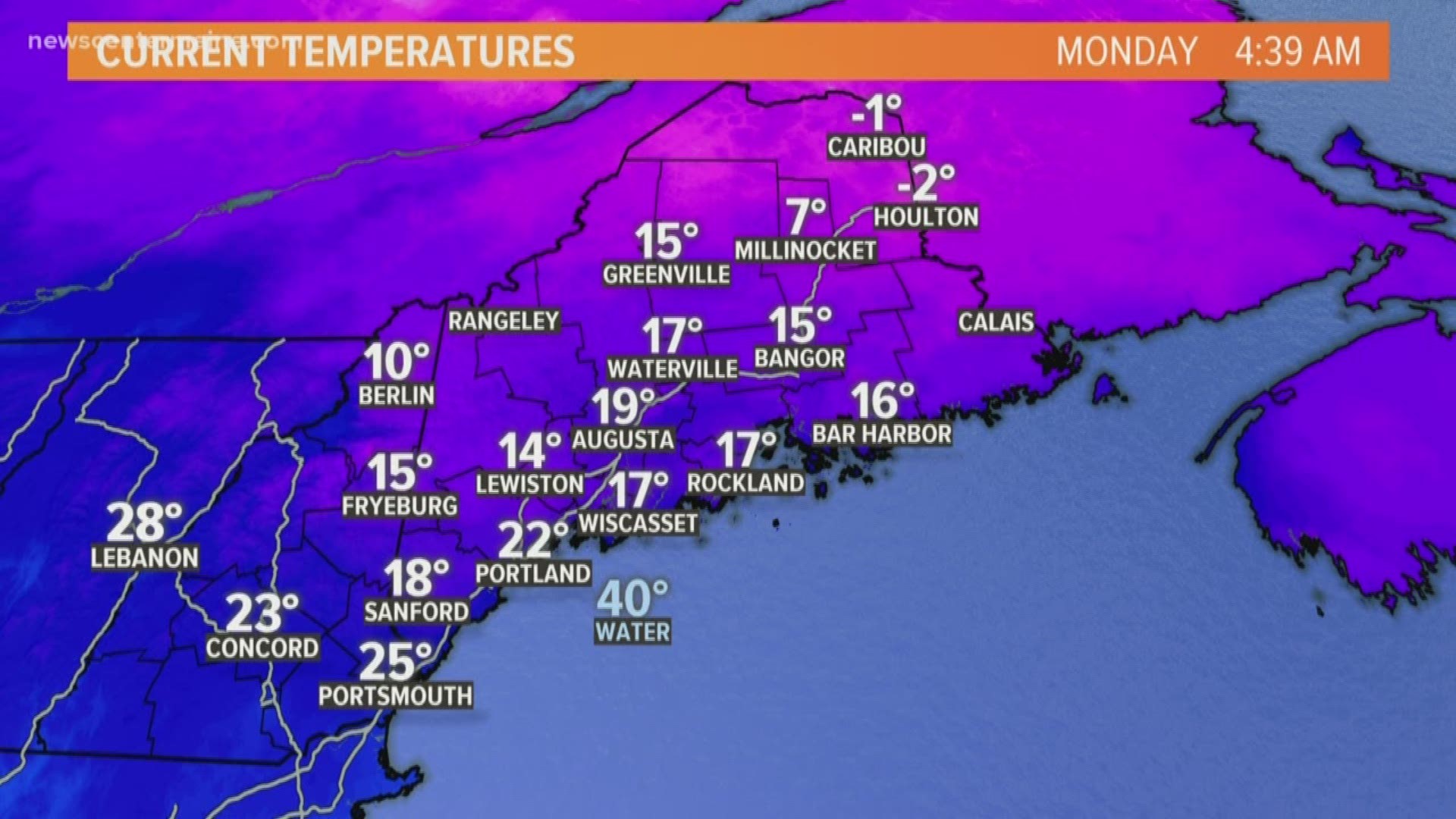 NEWS CENTER Maine Weather Video Forecast updated on Monday March 23 at 5am