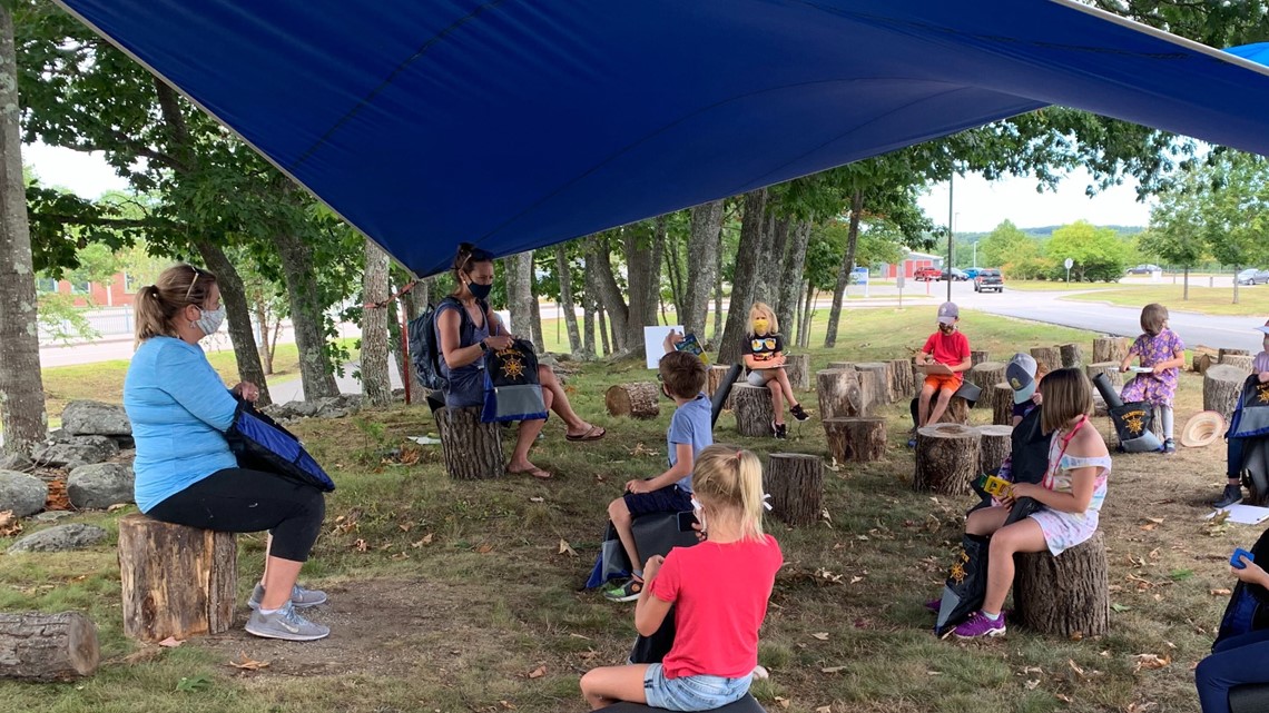 Maine schools create outdoor classrooms | newscentermaine.com