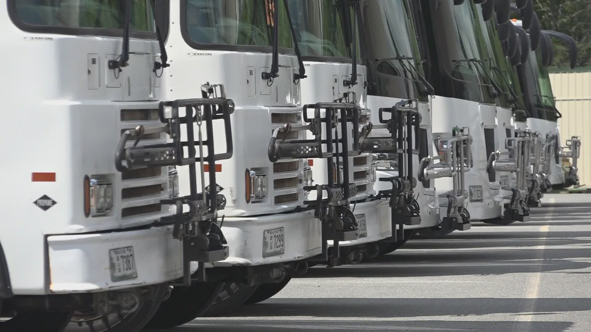 Bus systems in Maine to receive millions in new funding