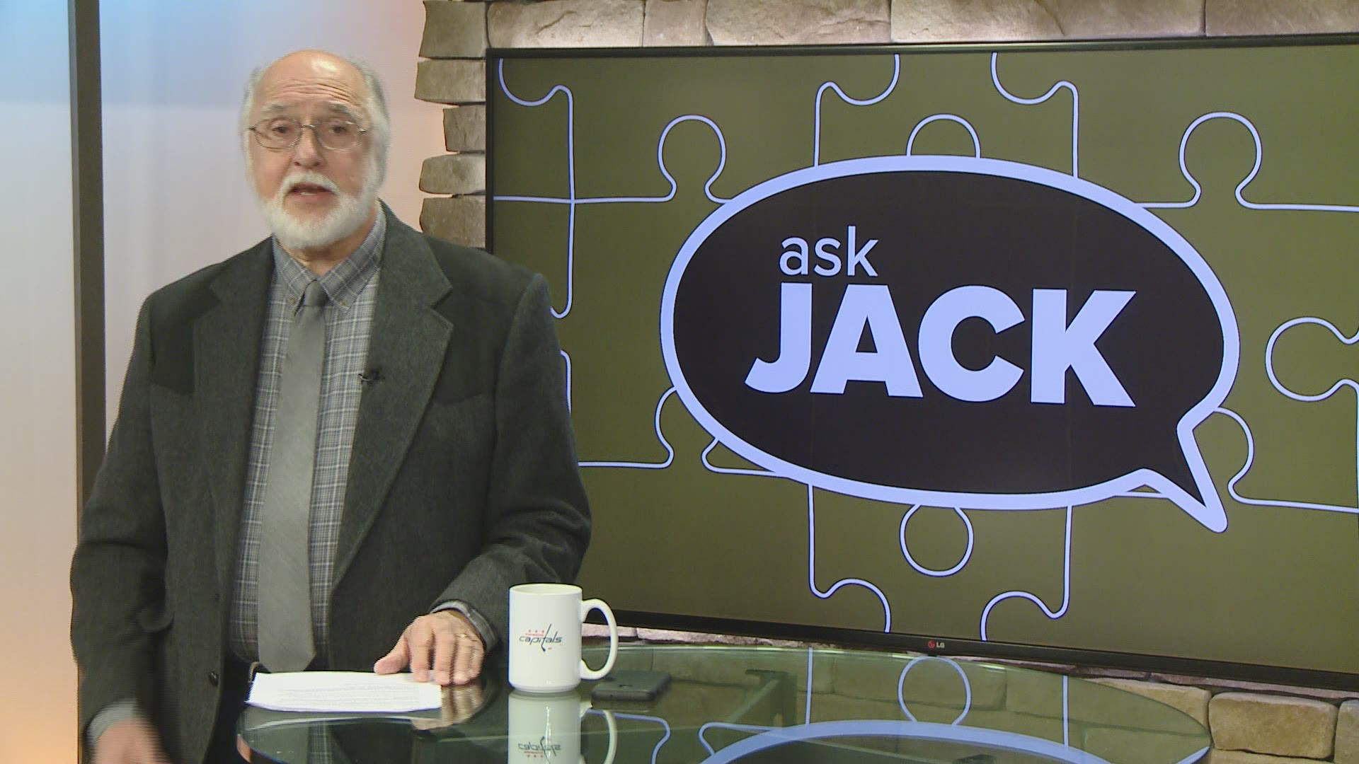 Jack Burke asks viewers for their experiences volunteering or giving to charity.