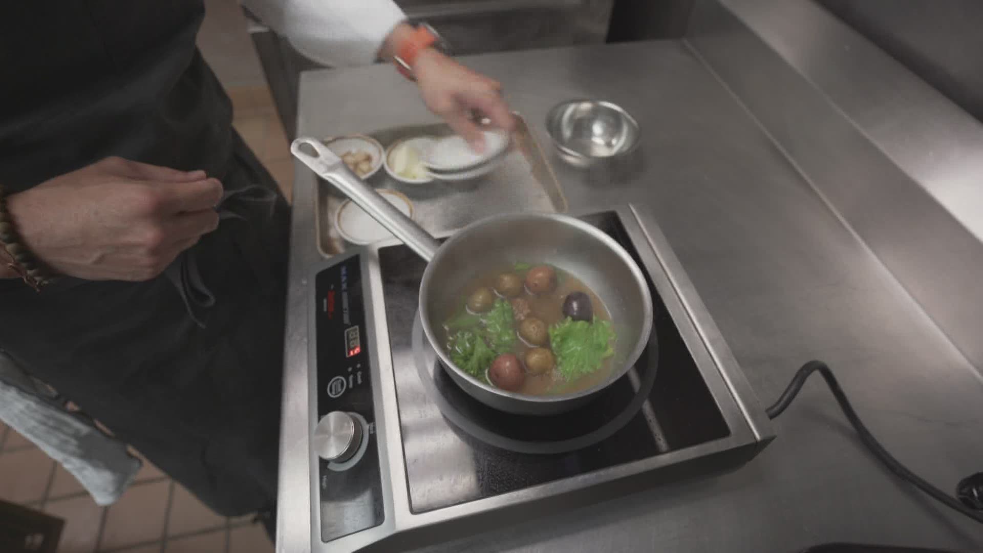 Chef Matthew Padilla shows us how from the kitchen at the Little Barn in Kennebunk.