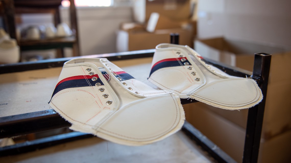 Team USA's Olympic opening ceremony sneakers made by Lewiston, Maine  shoemaker 