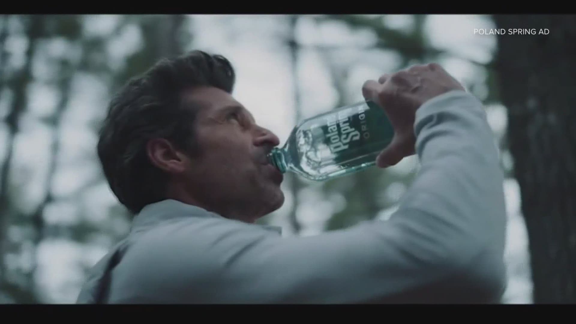 Maine's Patrick Dempsey is collaborating with Poland Spring water on a new ad campaign.