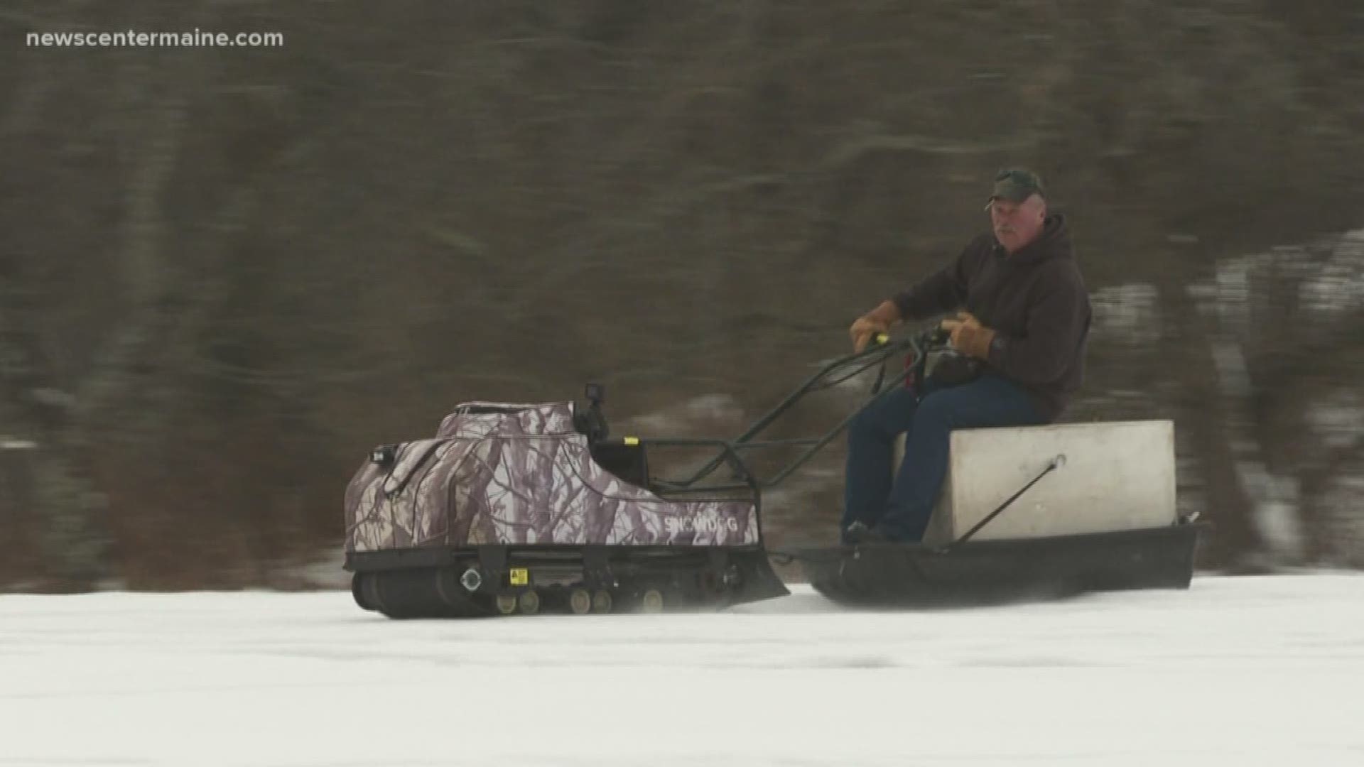 Snowdogs are an economical and easy-to-use machine for Mainers who don't want to buy a snowmobile.