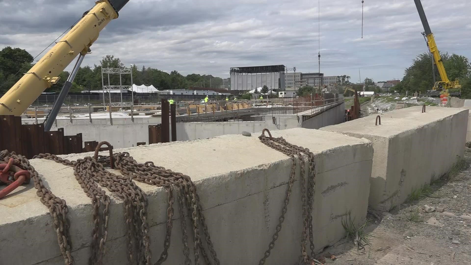 Once completed, the Davis Brook Combined Sewer Overflow Project will reduce contamination of the Penobscot River when heavy rains overwhelm the city's sewers.