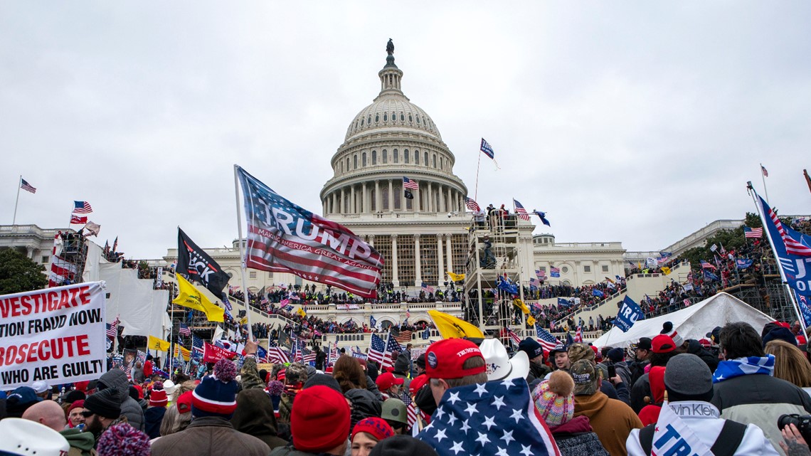 On anniversary of Jan. 6 Capitol attack, Maine delegation notes Trump's role in stoking conflict