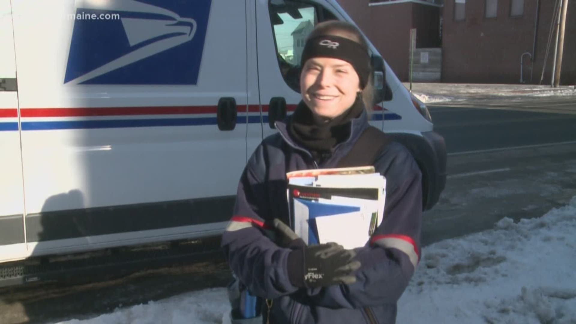 COOL JOBS: This mail-woman knows you by name & even sands your steps