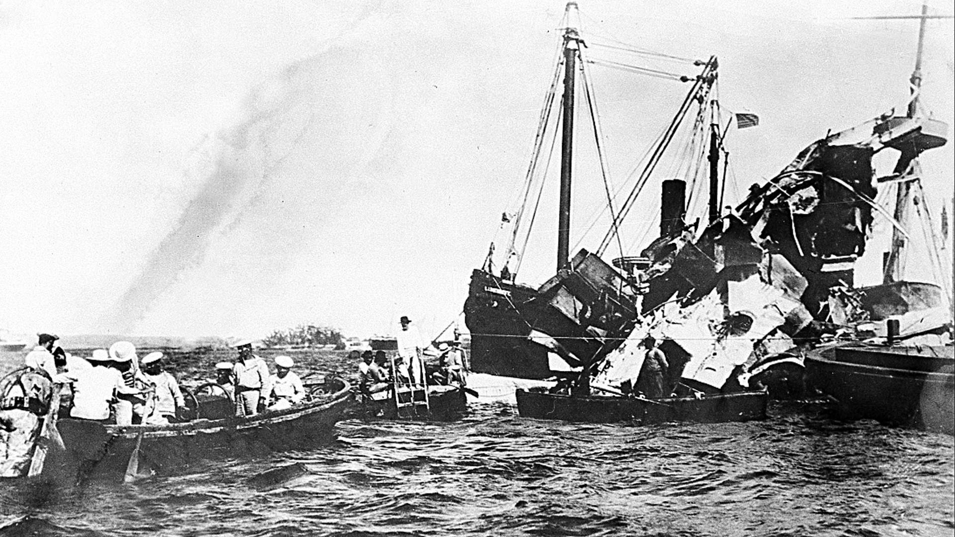 The Spanish-American War battle cry of "Remember the Maine" gained new currency with the discovery of the ship's wreckage off the coast of Cuba in November 2000.