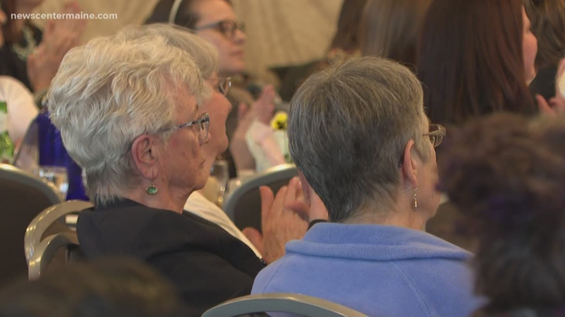 Hundreds of people came out Wednesday night to celebrate the achievements of New Beginnings, an organization that serves the homeless in Maine.