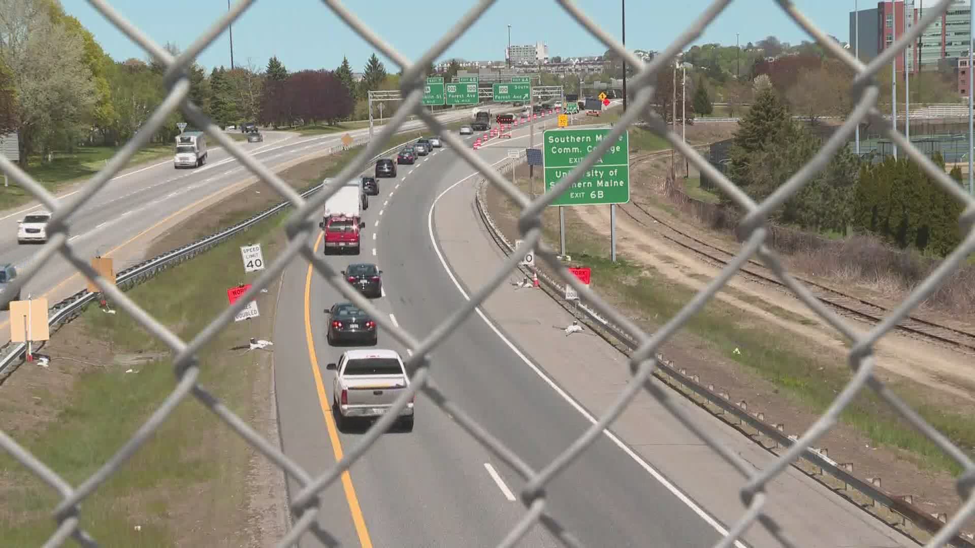 A roughly 50% decrease in traffic on Maine highways have brought a major drop in gas tax and toll revenue for the state's transportation systems