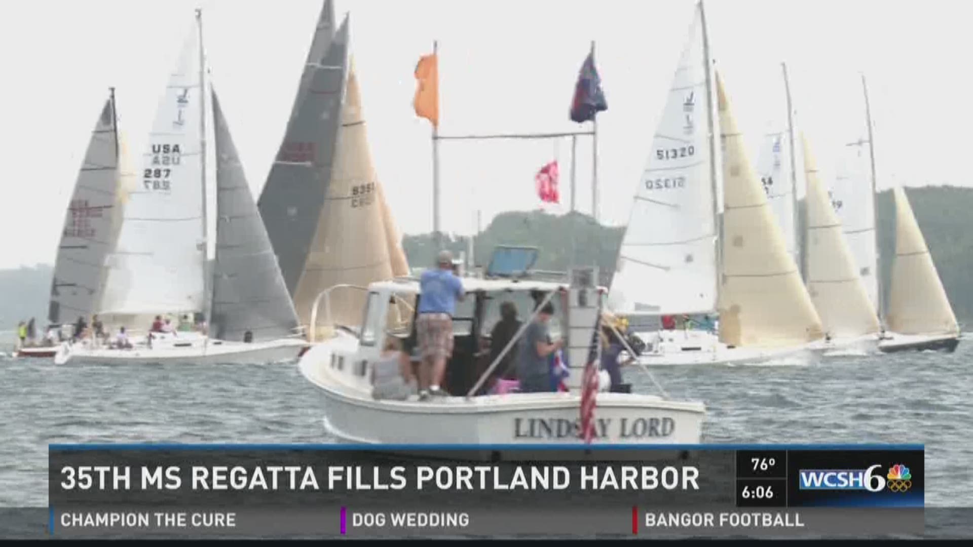 35th MS Regatta fills Portland Harbor