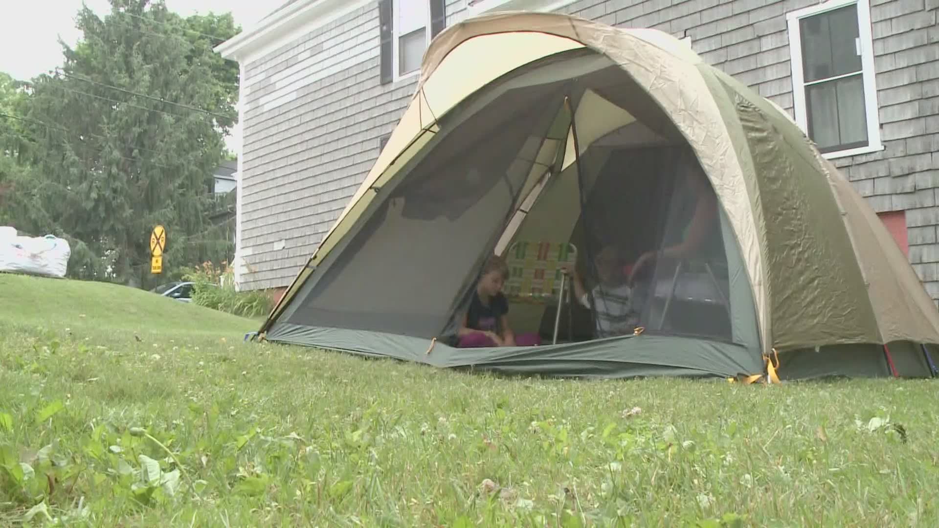 Hundreds of Maine families plan to camp out at same time as part of first ever Maine Backyard Campout